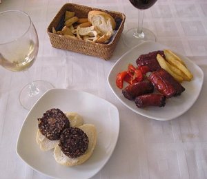 black-pudding-and-chistorras black-pudding-and-chistorras