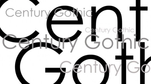 century-gothic-font