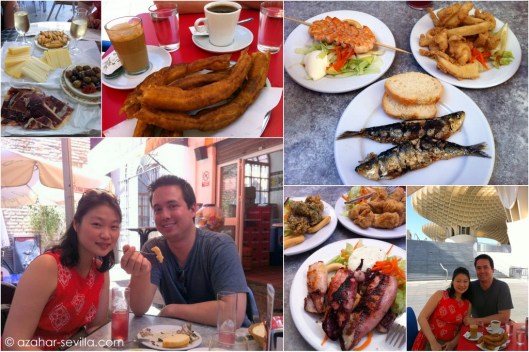 market tour with rachael and steve