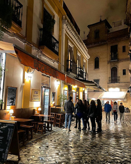 tapas tour in the rain