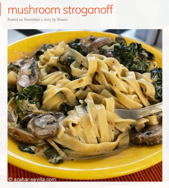 the stroganoff variations